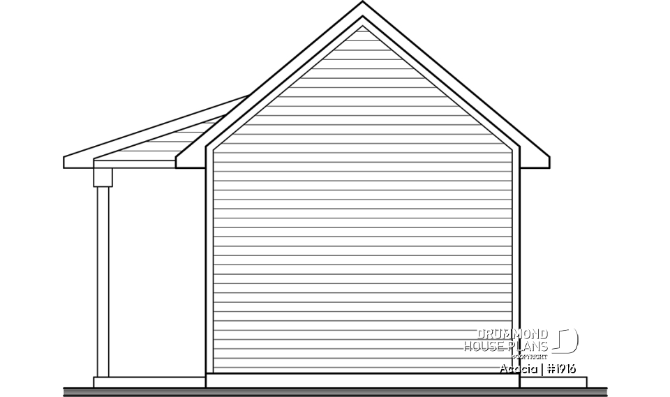 rear elevation - Acacia