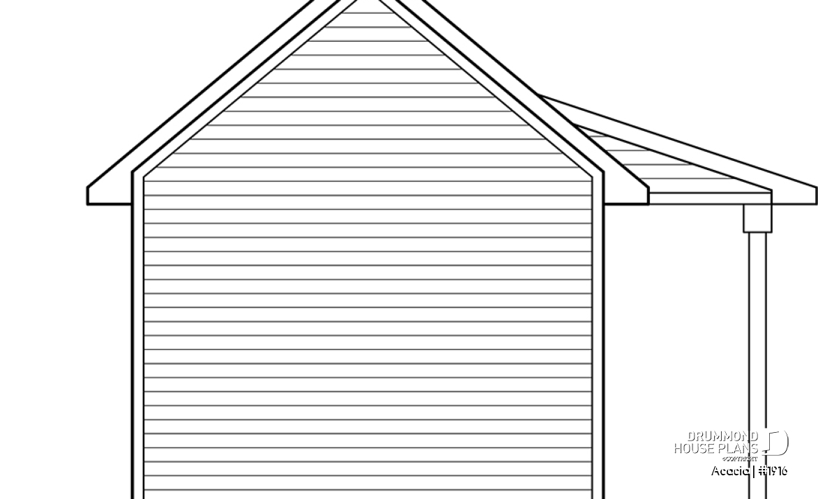 rear elevation - Acacia