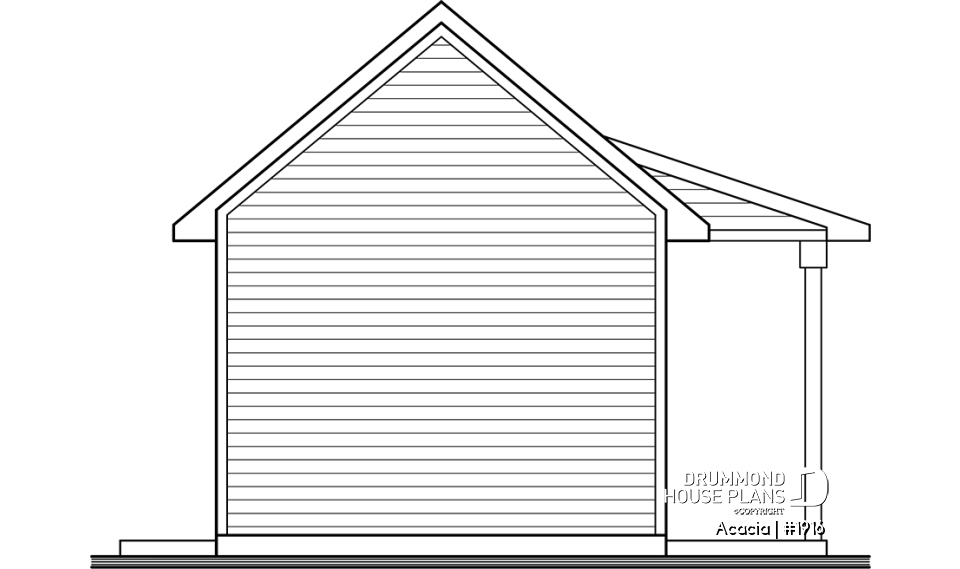 rear elevation - Acacia