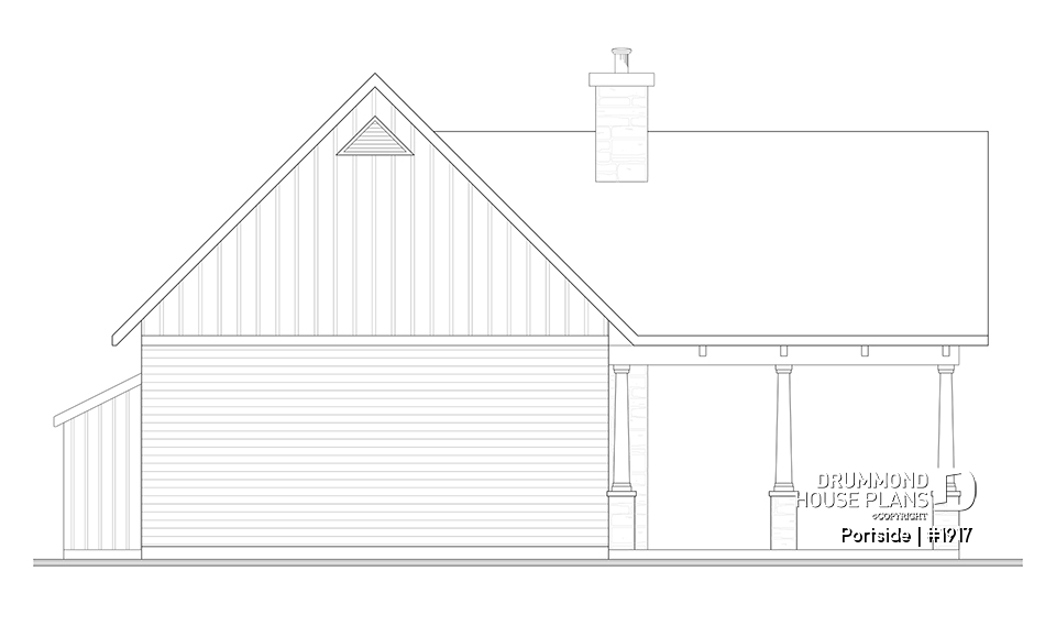 rear elevation - Portside