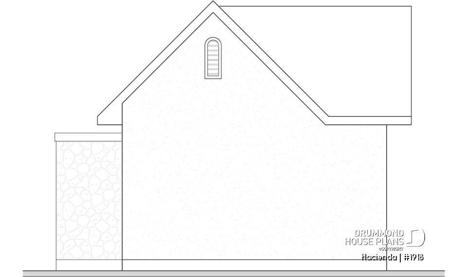 Rear view - BASE MODEL - Hacienda