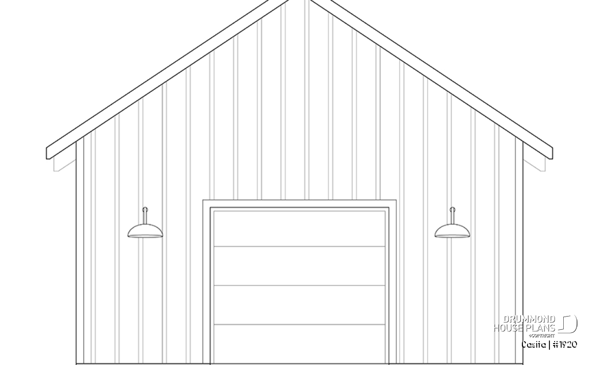 Rear view - BASE MODEL - Casita