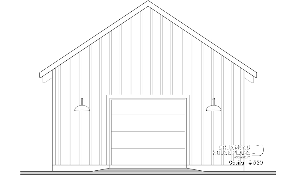 Rear view - BASE MODEL - Casita