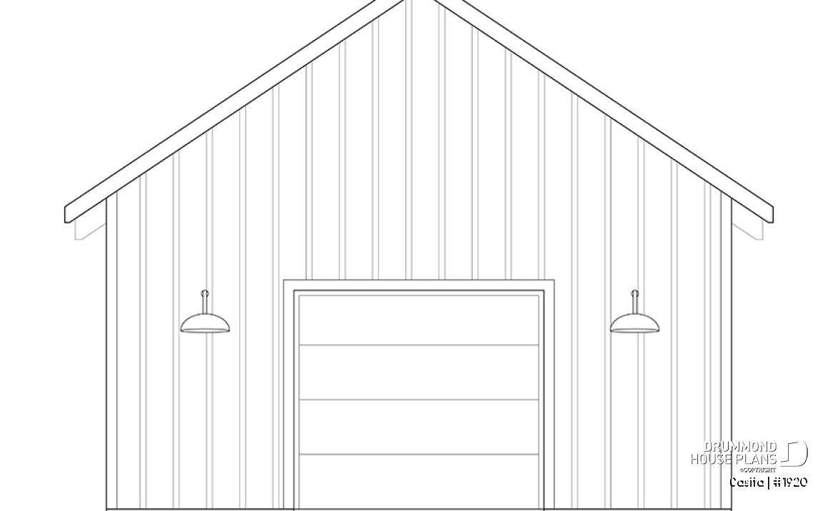 Rear view - BASE MODEL - Casita