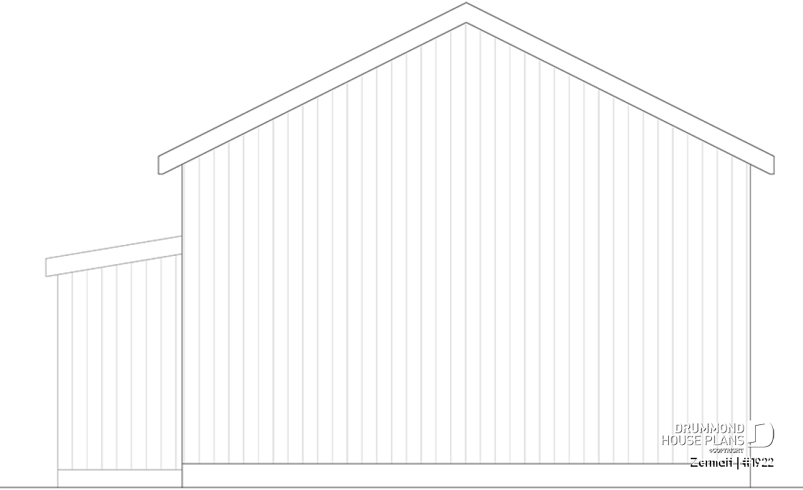 rear elevation - Zermatt