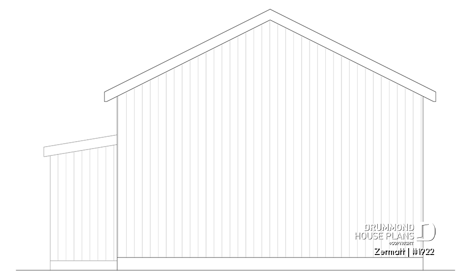 rear elevation - Zermatt