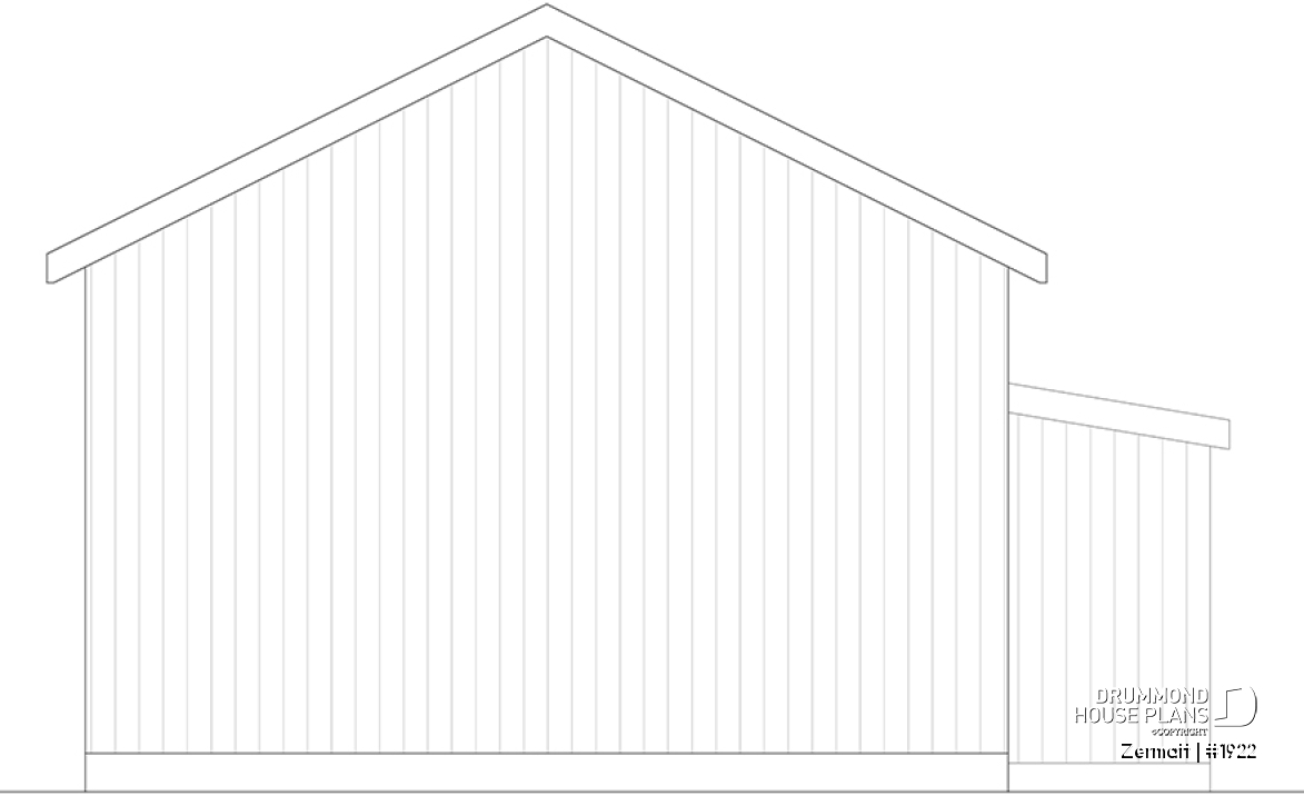rear elevation - Zermatt
