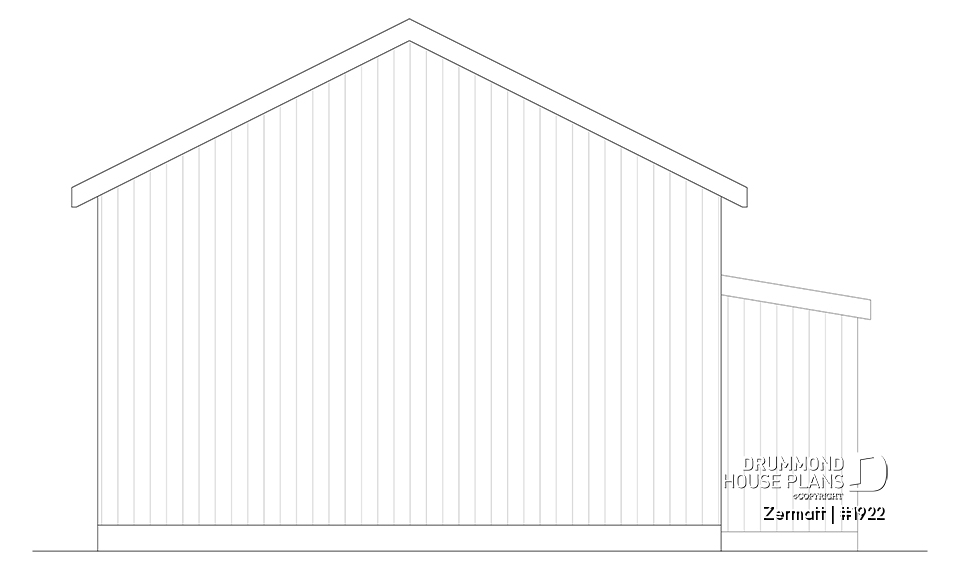 rear elevation - Zermatt