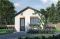 front - BASE MODEL - Stylish and simple shed plan with shelf and log storage areas - Zermatt 3