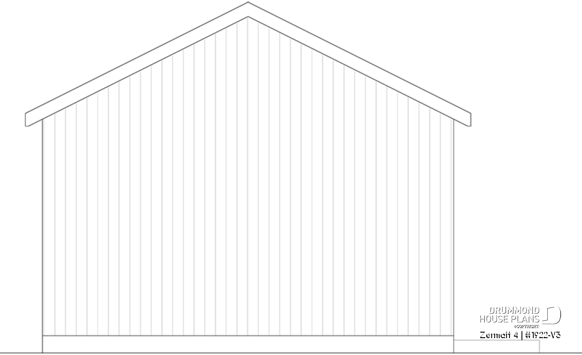 rear elevation - Zermatt 4
