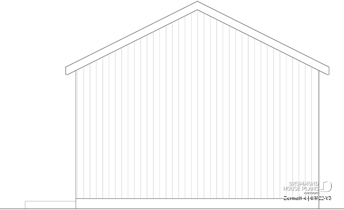 rear elevation - Zermatt 4