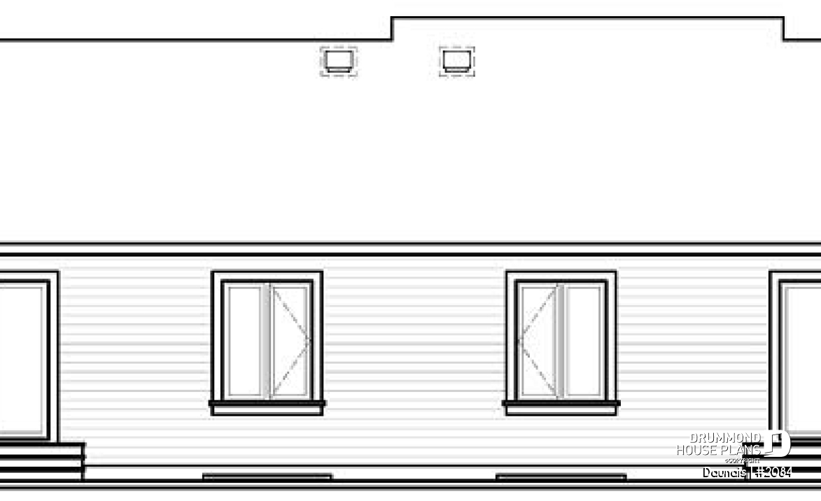 rear elevation - Daunais