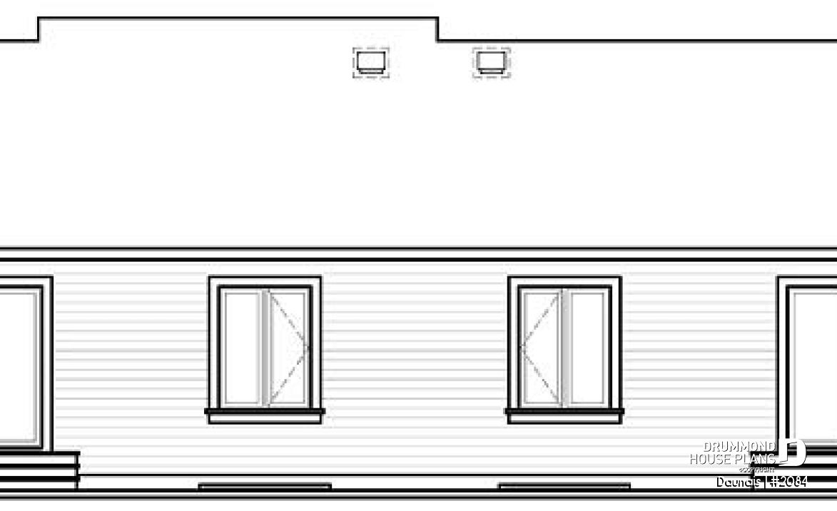 rear elevation - Daunais