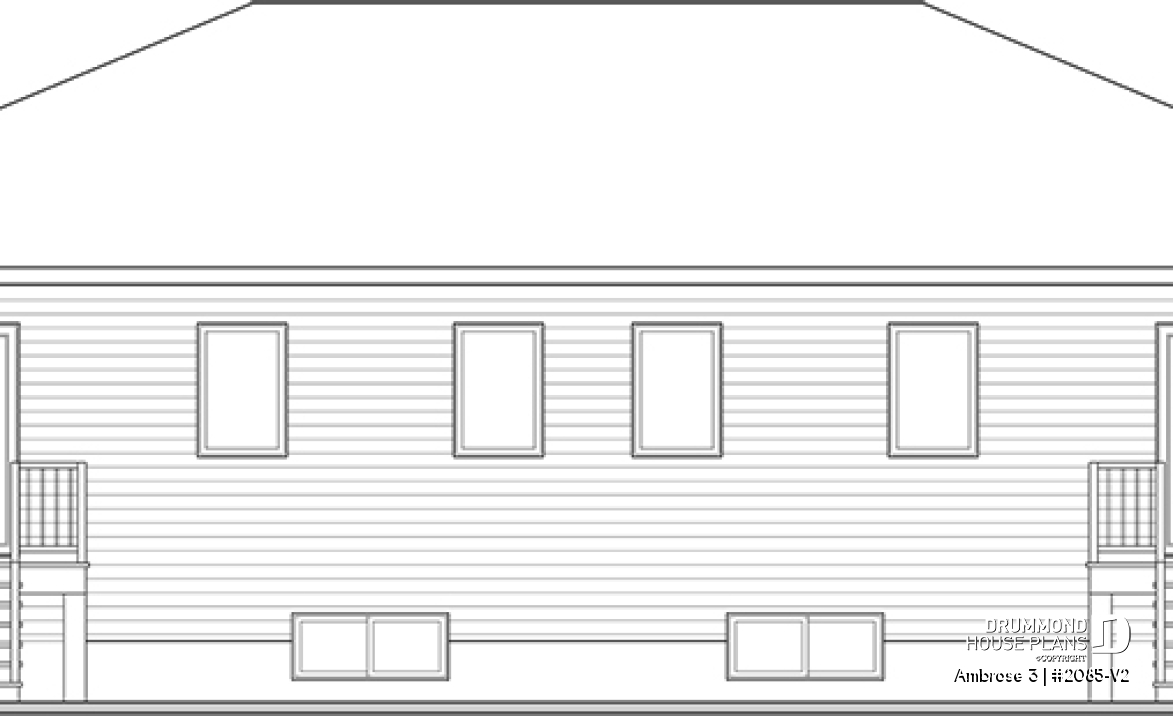 rear elevation - Ambrose 3