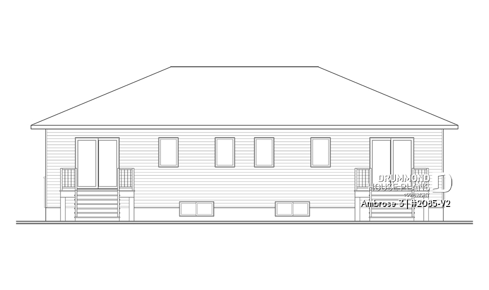 rear elevation - Ambrose 3