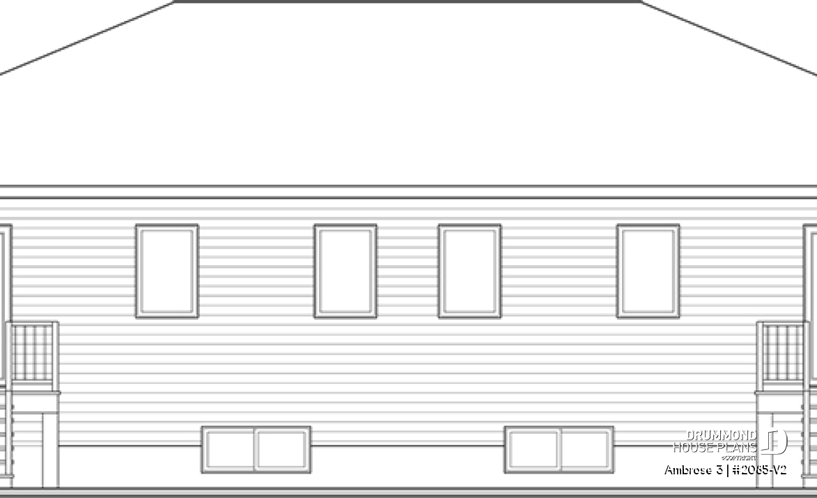 rear elevation - Ambrose 3