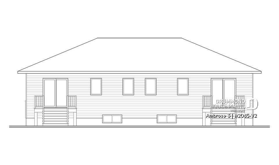rear elevation - Ambrose 3