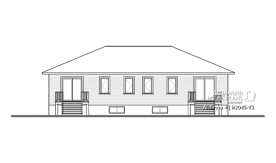rear elevation - Ambrose 4