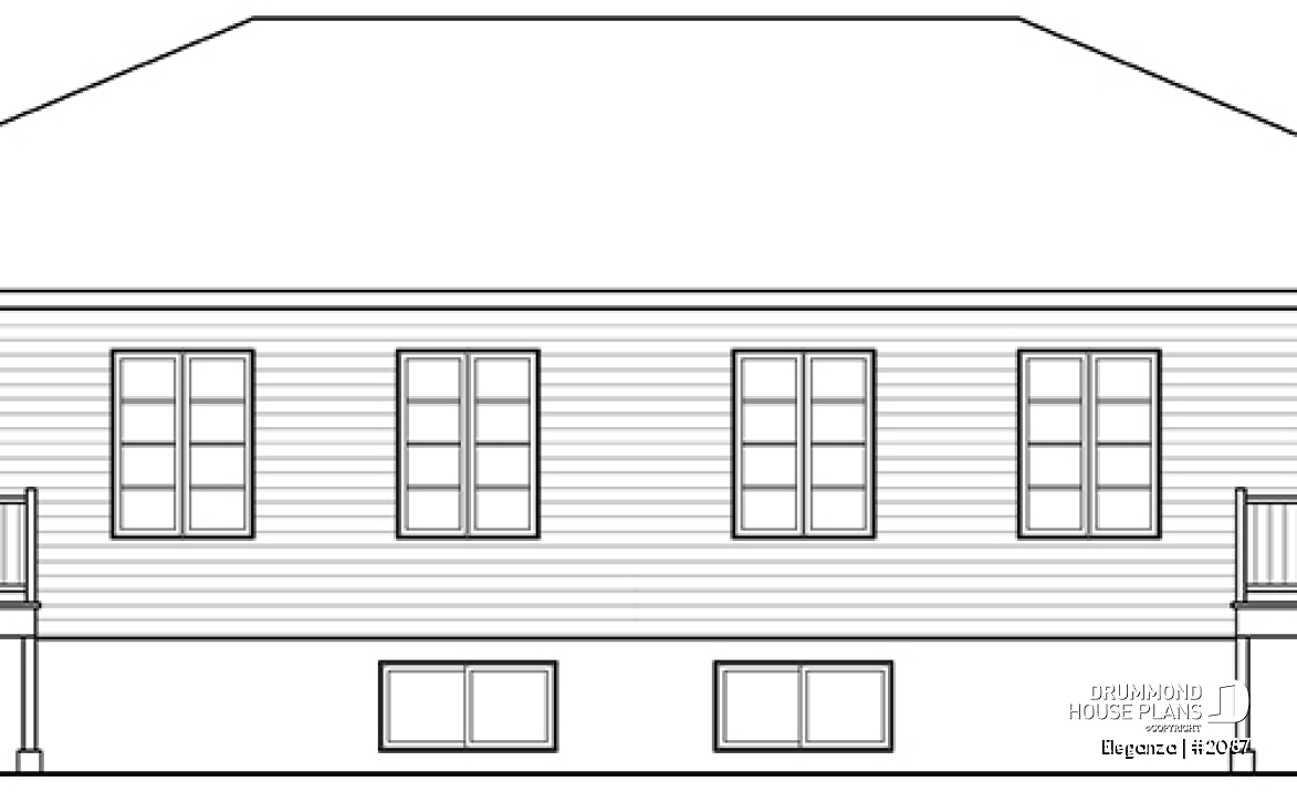 rear elevation - Eleganza