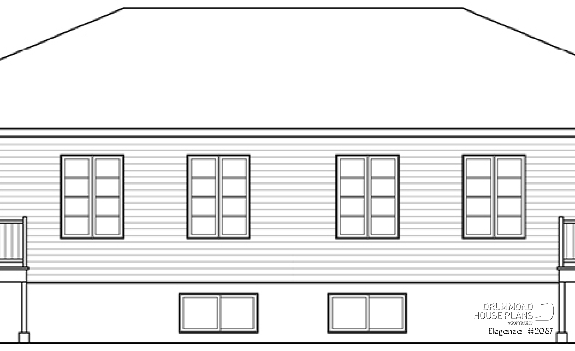 rear elevation - Eleganza