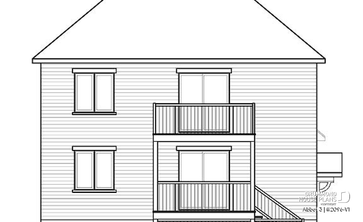 rear elevation - Abbot 3