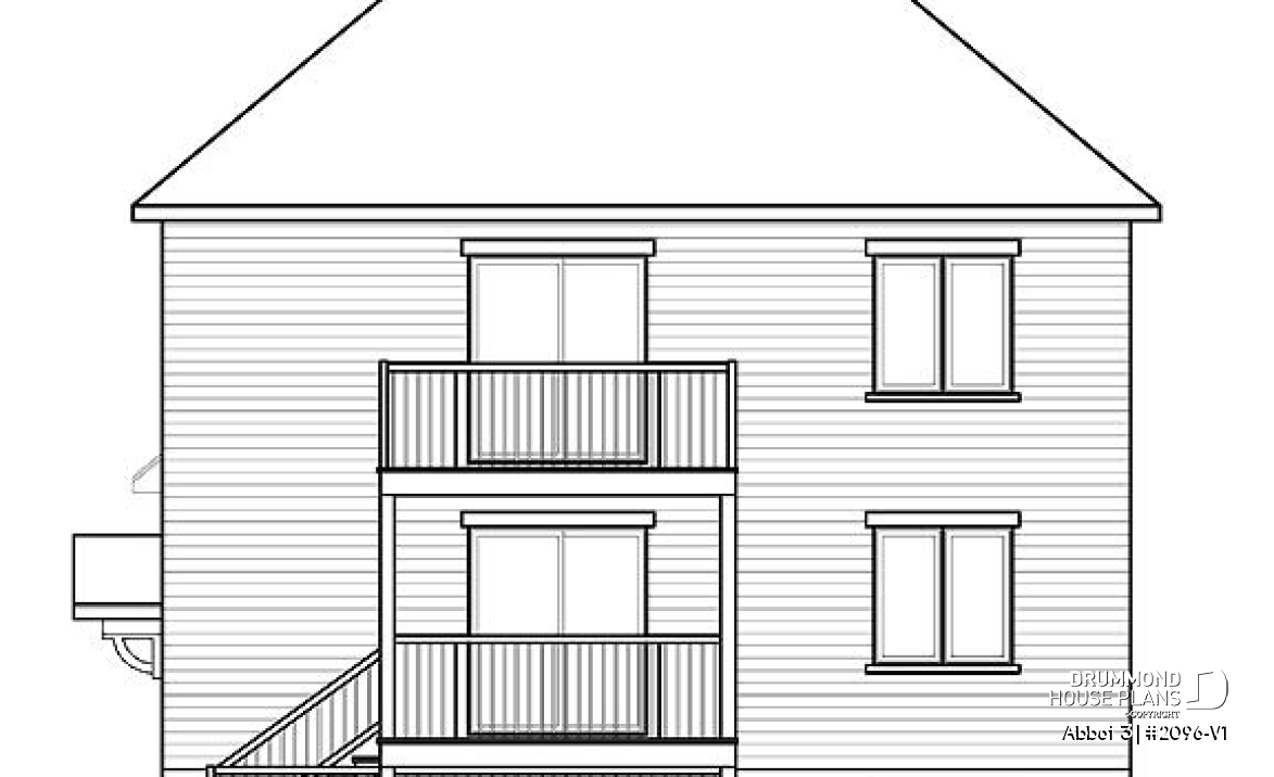 rear elevation - Abbot 3