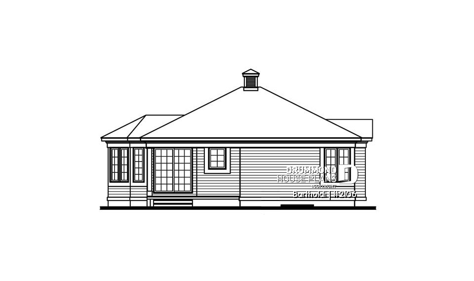 rear elevation - Bartholdi