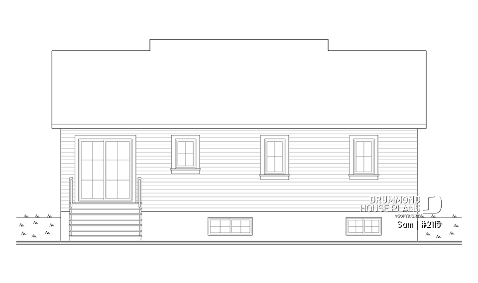 rear elevation - Sam