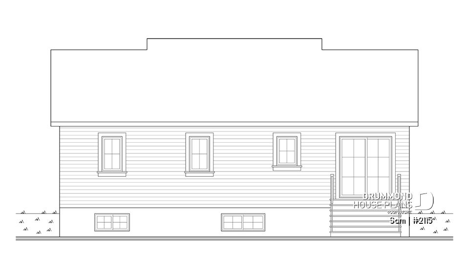 rear elevation - Sam
