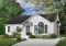 front - BASE MODEL - Affordable starter house plan with 2 bedrooms, modern ranch house plan - Constantin