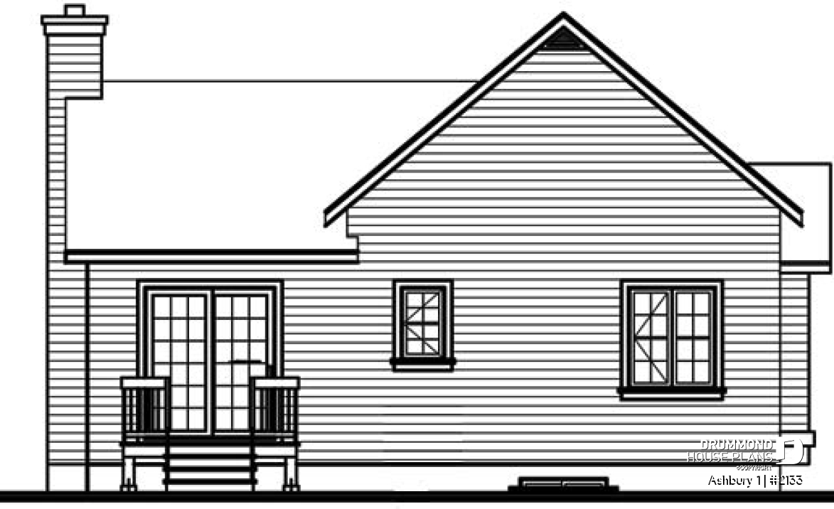 rear elevation - Ashbury 1