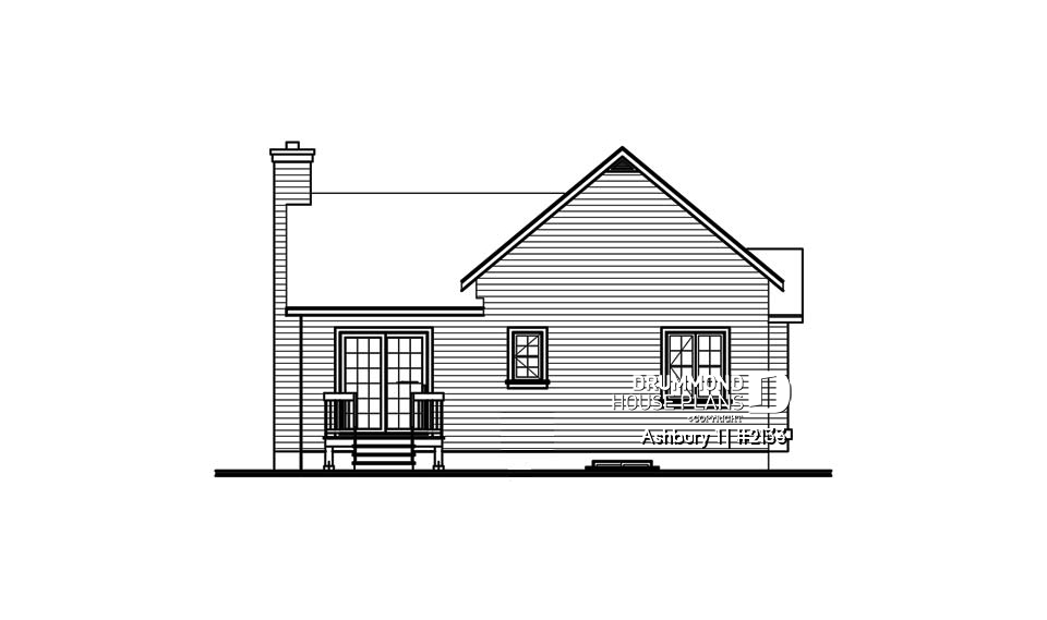 rear elevation - Ashbury 1