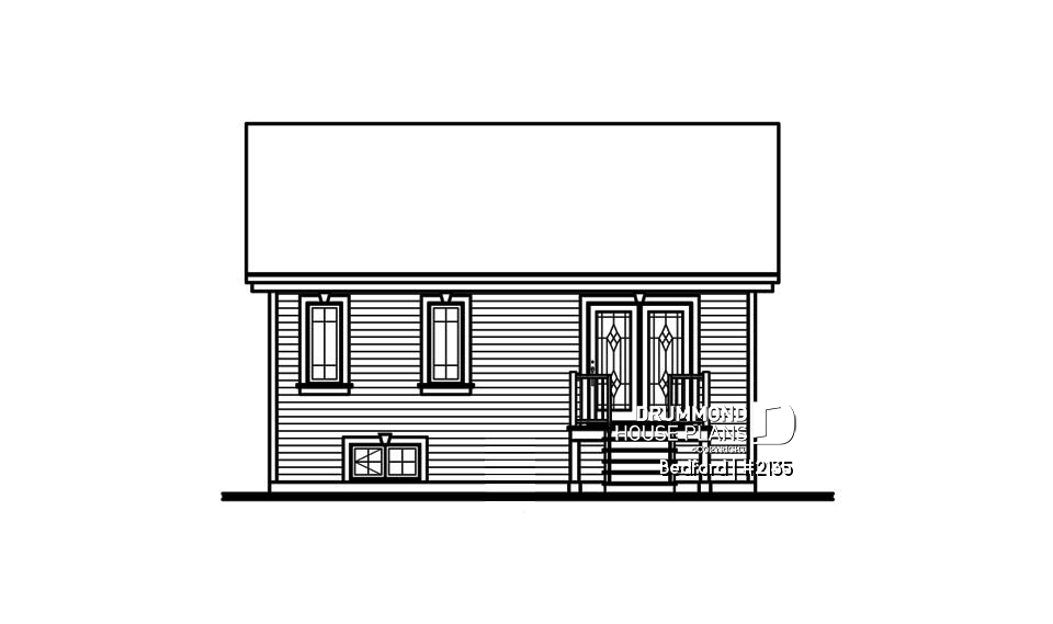 rear elevation - Bedford