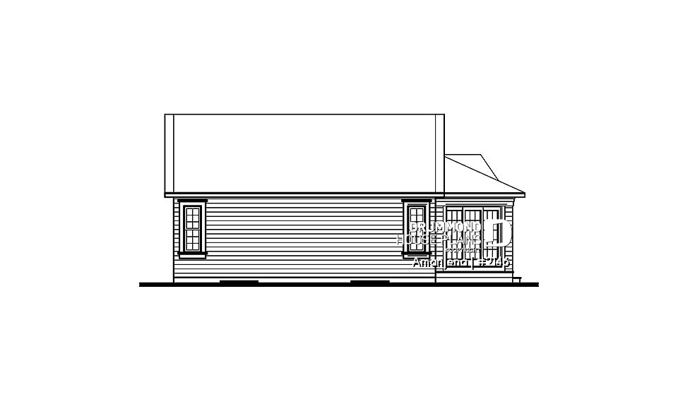 rear elevation - Amanjena