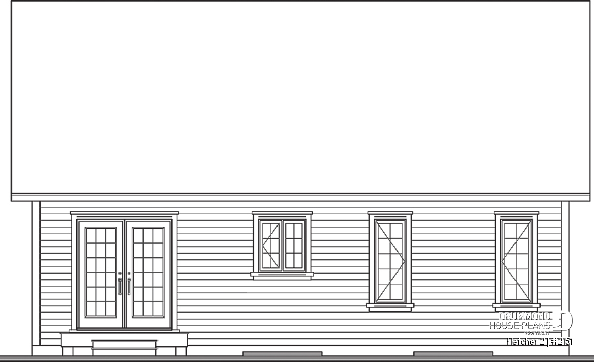 rear elevation - Fletcher 2