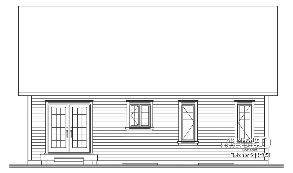 rear elevation - Fletcher 2