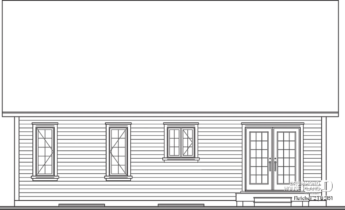 rear elevation - Fletcher 2