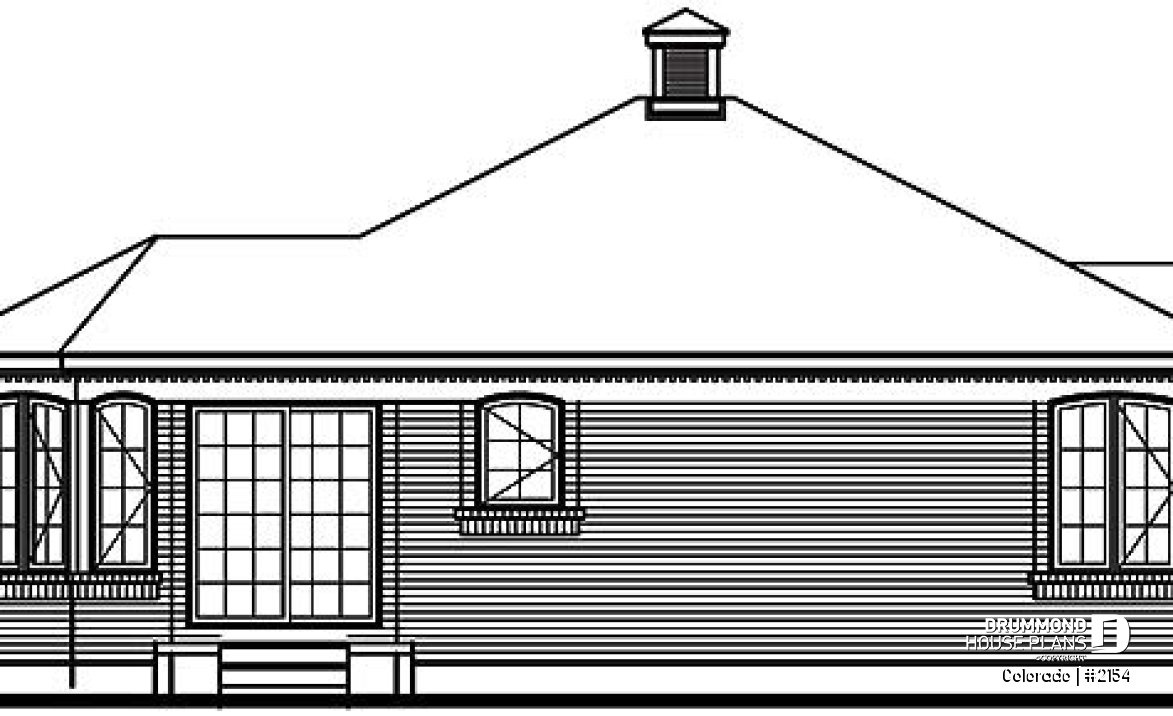 rear elevation - Colorado