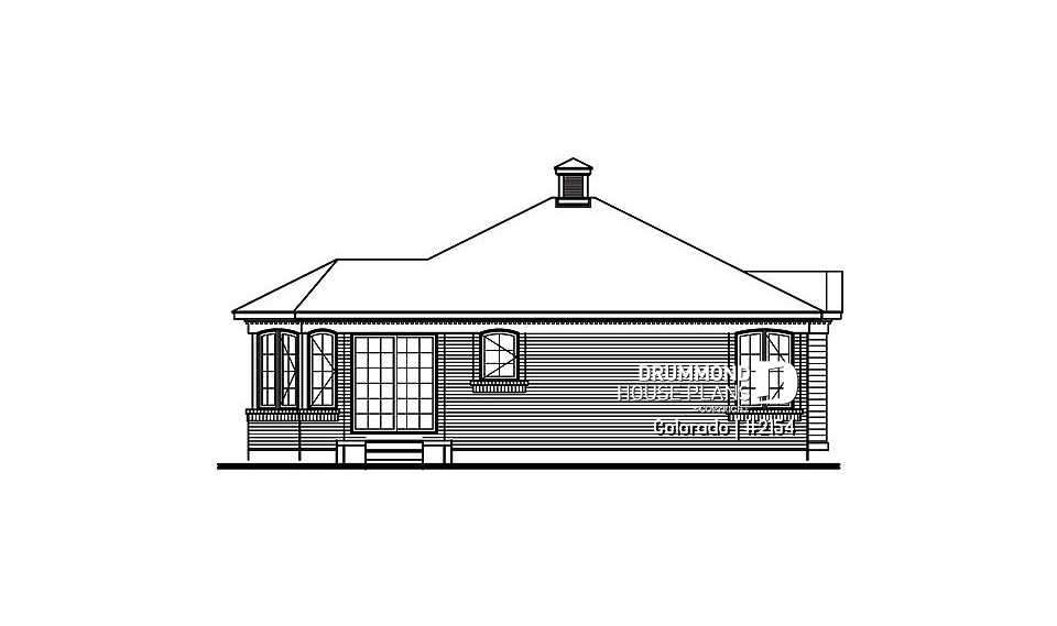 rear elevation - Colorado