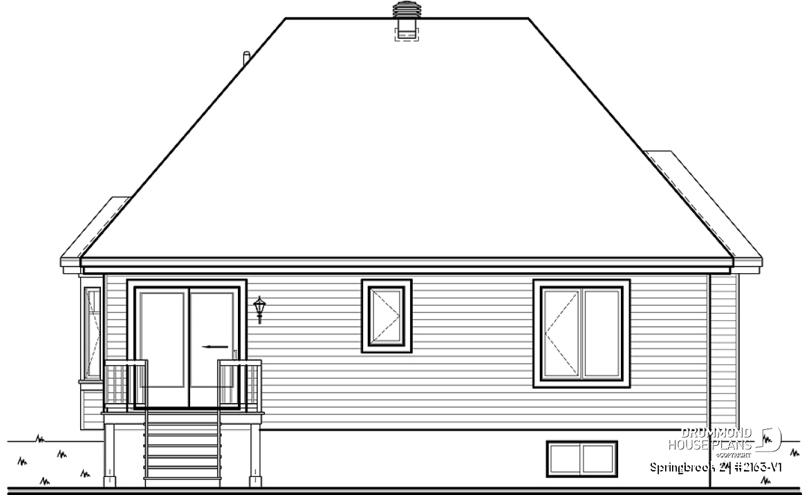 rear elevation - Springbrook 2