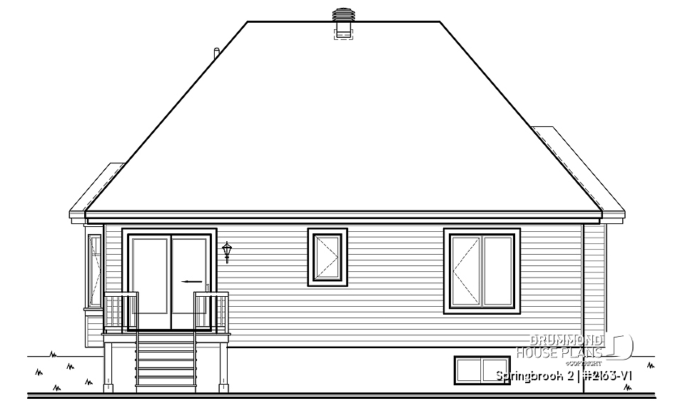 rear elevation - Springbrook 2