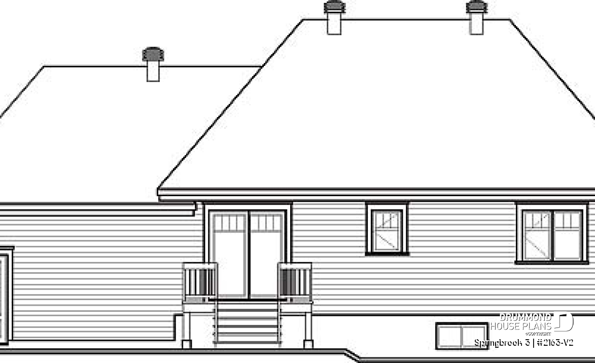 rear elevation - Springbrook 3