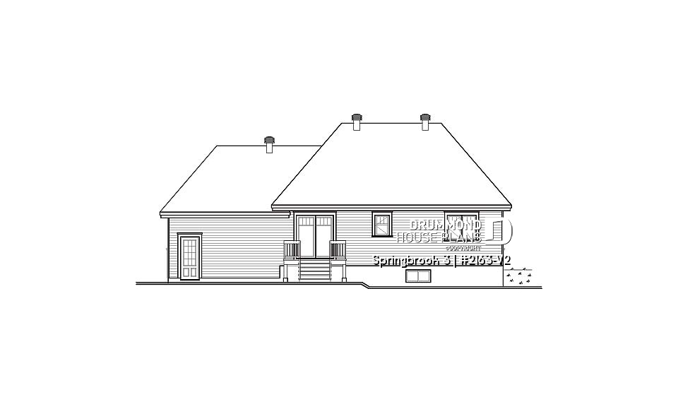 rear elevation - Springbrook 3