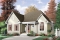 front - BASE MODEL - 3 bedroom ranch style house plan with open concept, pantry in kitchen - Merlin 4