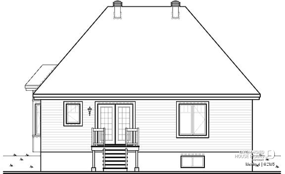 rear elevation - Merlin 4