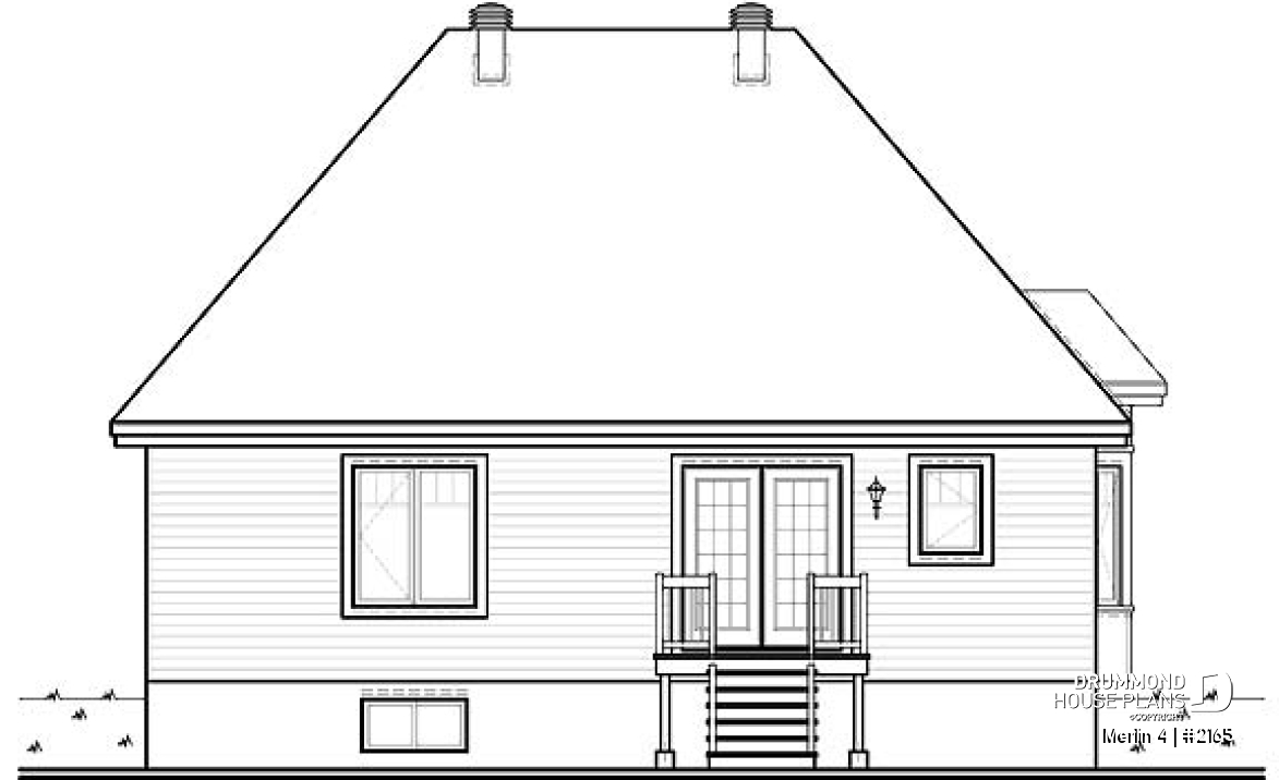 rear elevation - Merlin 4