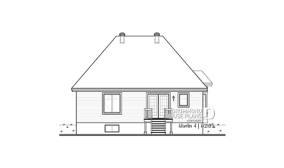 rear elevation - Merlin 4