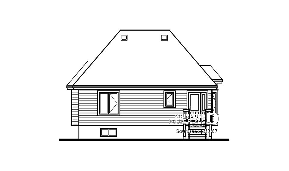 rear elevation - Sauternos