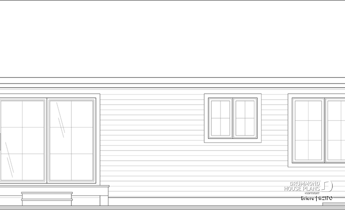 rear elevation - Briere