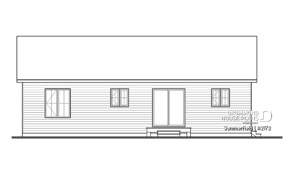 rear elevation - Summerfield